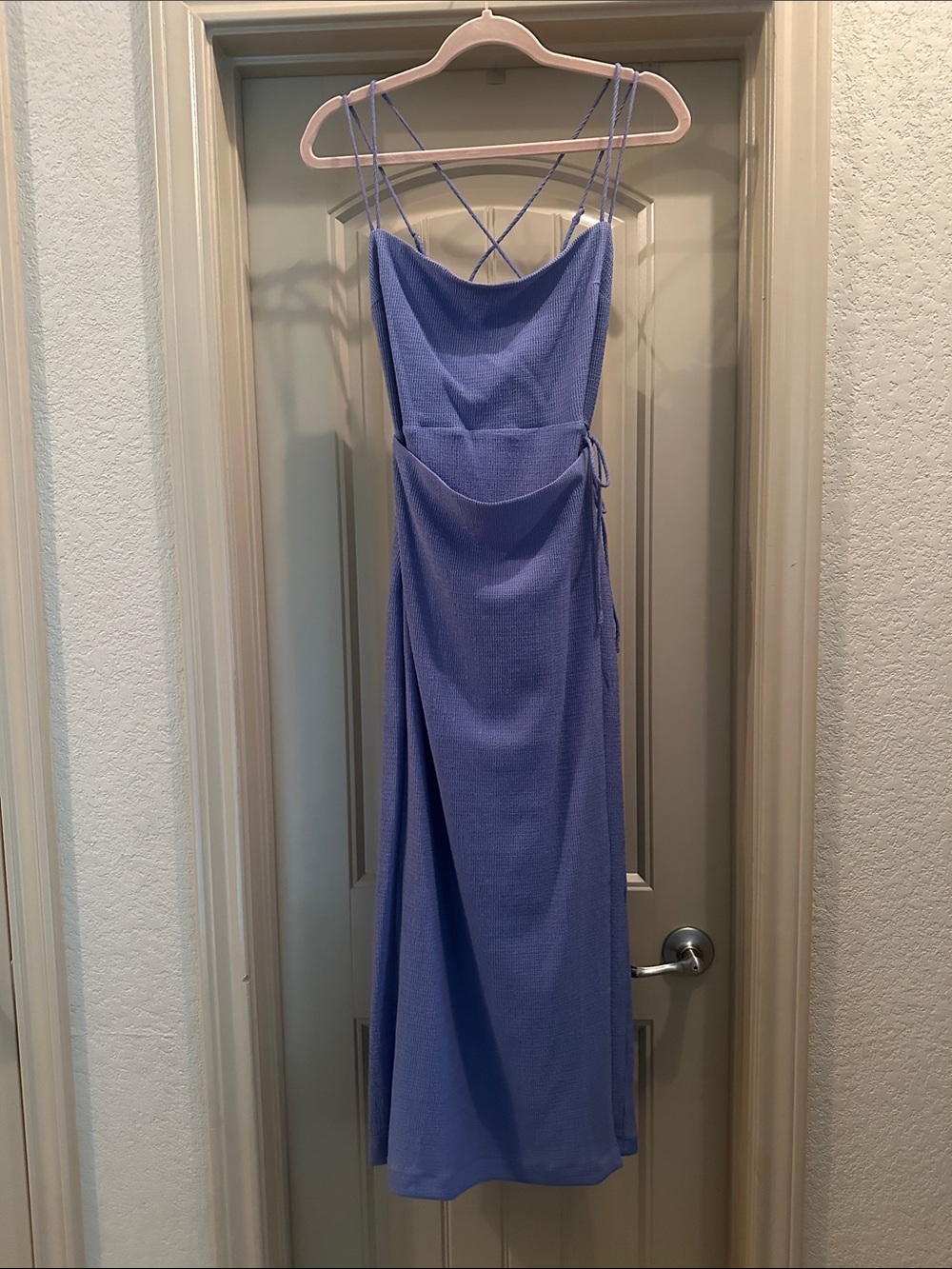 Purple Midi Dress
